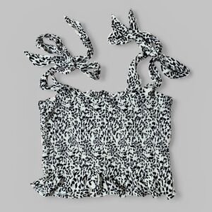 American Eagle Leopard Print Tank Top